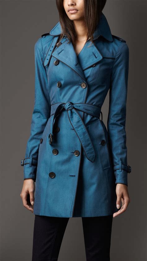 burberry blue label trench coat